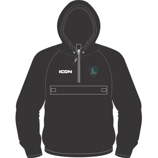 CHURCH CRICKET CLUB PRO PERFORMANCE RAIN JACKET HALF ZIP - SENIOR