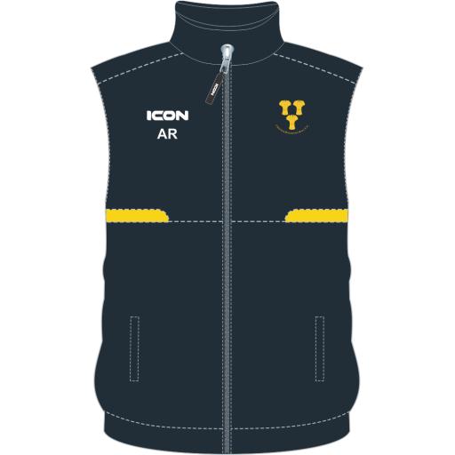 CHESTER BOUGHTON HALL CRICKET CLUB LAVIS TRAINING GILET - JUNIOR