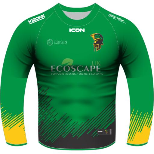 SHAW CRICKET CLUB HYBRID MATCH SHIRT L/S JUNIOR