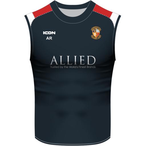 TOWNVILLE CRICKET CLUB FLASH SLEEVELESS T-SHIRT - JUNIOR