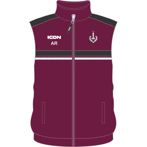 NEW EARSWICK CRICKET CLUB TITAN TRAINING GILET - SENIOR