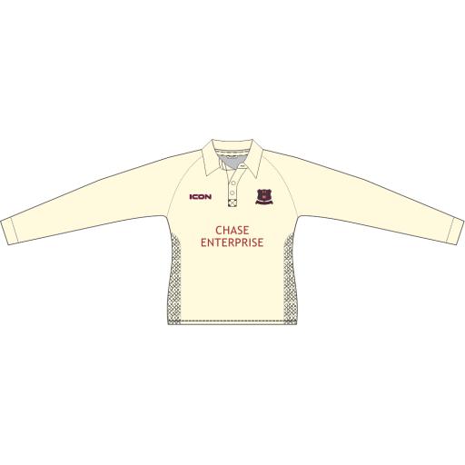 WHITCHURCH CRICKET CLUB + CRICKET SHIRT L/S - LADIES