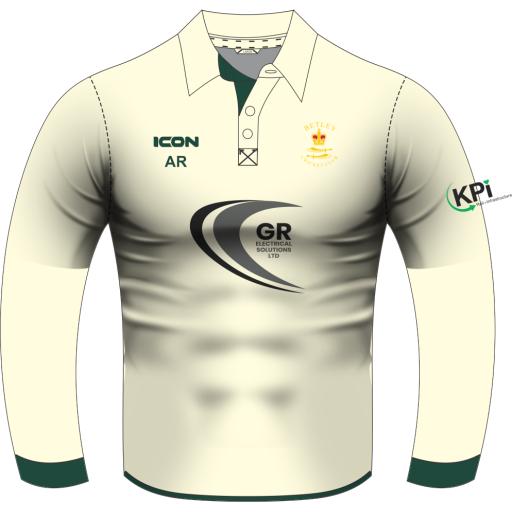 BETLEY CRICKET CLUB (SENIOR SECTION) MATCH + CRICKET SHIRT L/S - SENIOR