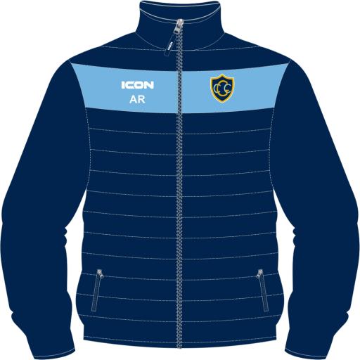 GREENFIELD CRICKET CLUB ACTIVE PADDED JACKET - JUNIOR