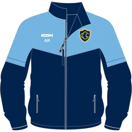 GREENFIELD CRICKET CLUB SHOWER JACKET - JUNIOR