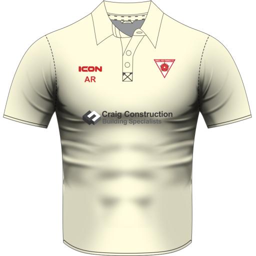 Orrell Red Triangle CC Match + Cricket Shirt S/S - Junior