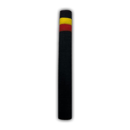 ICON CRICKET BAT GRIPS (PACK OF 2) - BLACK / RED / YELLOW