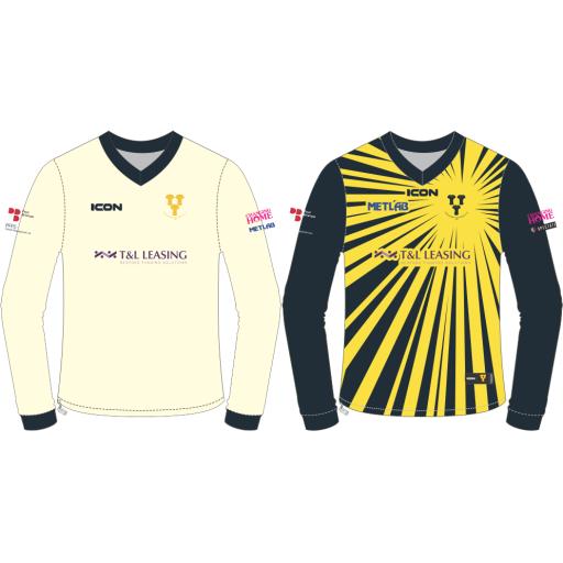 CHESTER BOUGHTON HALL CRICKET CLUB HYBRID REVERSIBLE SWEATER - SENIOR