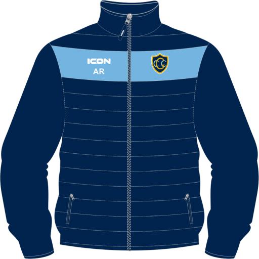 GREENFIELD CRICKET CLUB ACTIVE PADDED JACKET - SENIOR