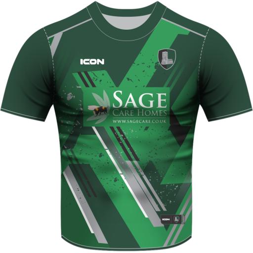 CHURCH CRICKET CLUB HYBRID MATCH SHIRT S/S - SENIOR
