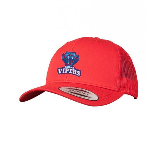ANGLIAN VIPERS TRUCKER CAP - RED