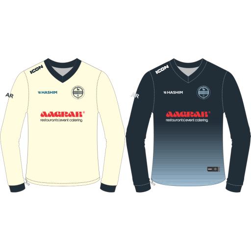 SALTAIRE CRICKET CLUB HYBRID REVERSIBLE SWEATER - JUNIOR