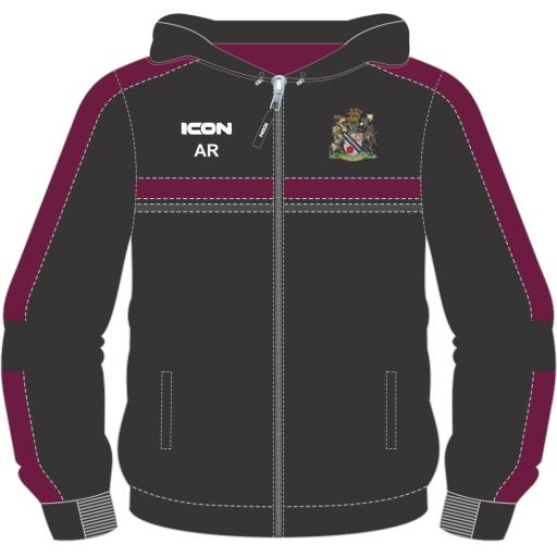 RADCLIFFE CRICKET CLUB TITAN FULL ZIP HOODIE - SENIOR