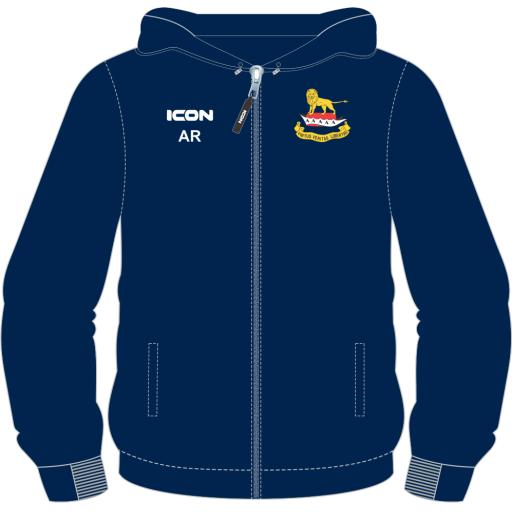 GLOSSOP CRICKET CLUB ACTIVE FULL ZIP HOODIE - SENIOR