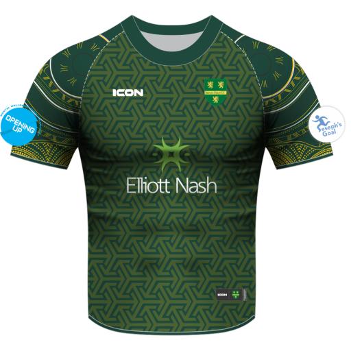 SHENLEY FIELDS CRICKET CLUB HYBRID MATCH SHIRT S/S - JUNIOR