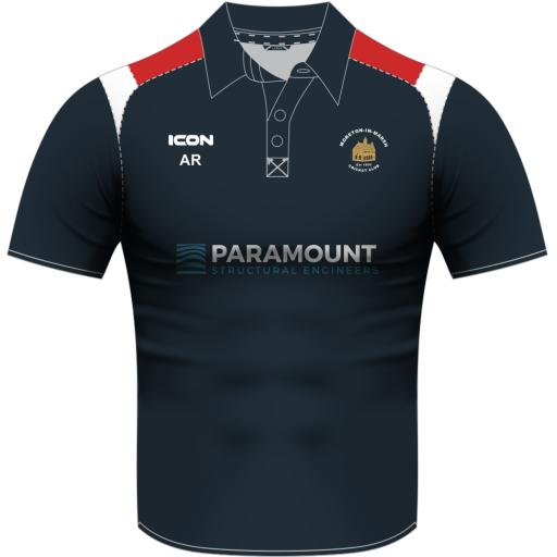 MORETON-IN-MARSH CRICKET CLUB FLASH POLO SHIRT - SENIOR