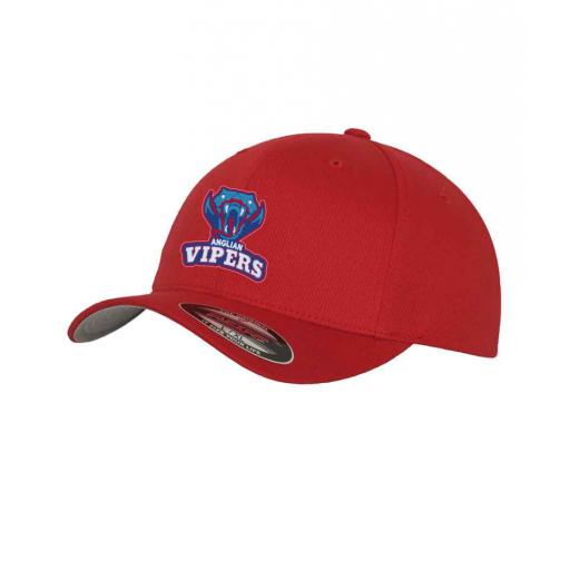 ANGLIAN VIPERS PRO FLEXFIT CAP - RED