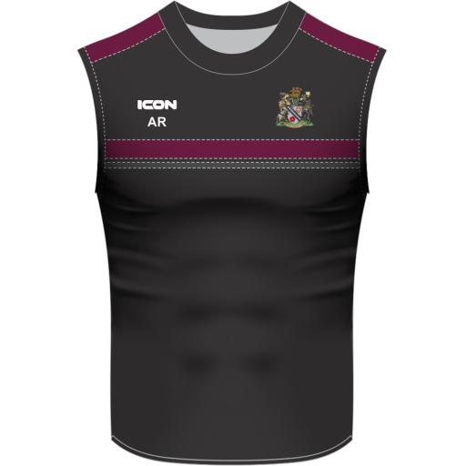 RADCLIFFE CRICKET CLUB TITAN SLEEVELESS T-SHIRT - JUNIOR