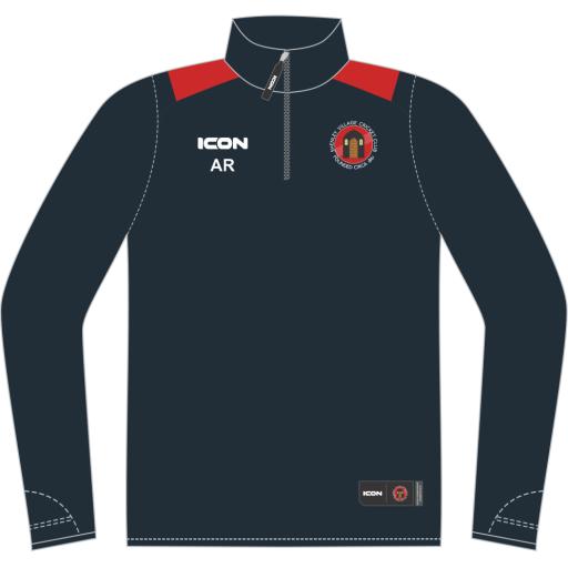 SHENLEY VILLAGE CRICKET CLUB FLASH PERFORMANCE SUBLIMATED MIDLAYER - SENIOR