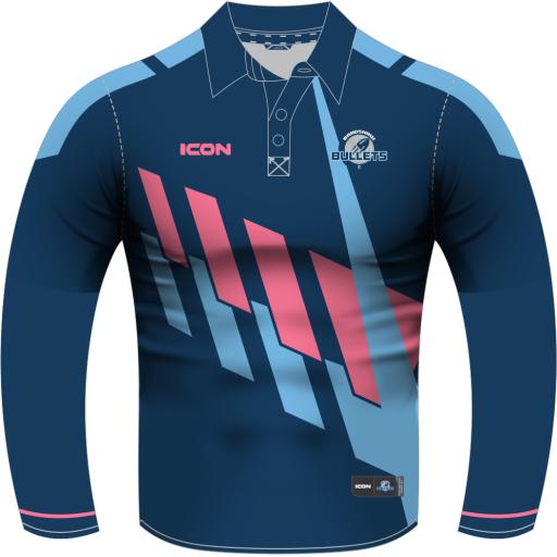 BRADSHAW BULLETS T20 HYBRID + MATCH SHIRT L/S - SENIOR