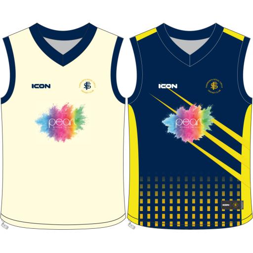 FARNWORTH SOCIAL CIRCLE CRICKET CLUB JUNIOR SECTION HYBRID REVERSIBLE SLIPOVER Junior