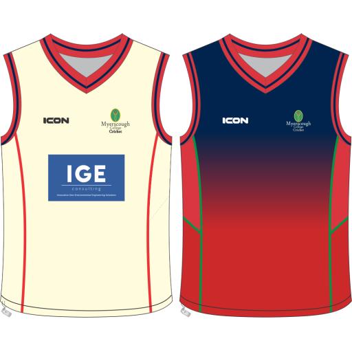 Myerscough Cricket (Manchester) HYBRID REVERSIBLE SLIPOVER SENIOR