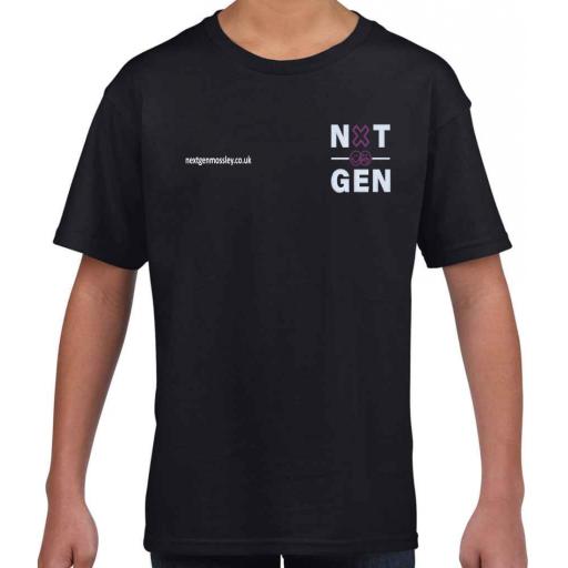 Next Gen Softsyle T-shirt - Black - KIDS