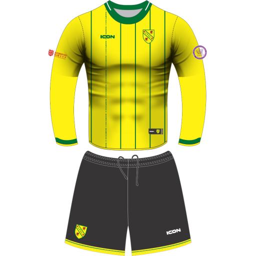 CHADDERTON PARK SC HOME KIT (GENERIC) HYBRID MATCH SOCCER KIT L/S - JUNIOR