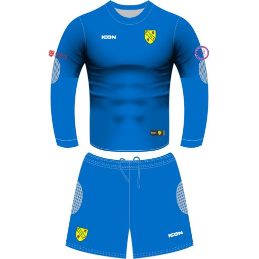 CHADDERTON PARK SC HOME KIT (GENERIC) HYBRID MATCH GOALKEEPER KIT L/S - JUNIOR