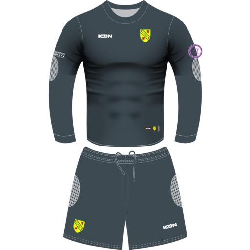 CHADDERTON PARK SC AWAY KIT (GENERIC) HYBRID MATCH GOALKEEPER KIT LONG SLEEVE - JUNIOR