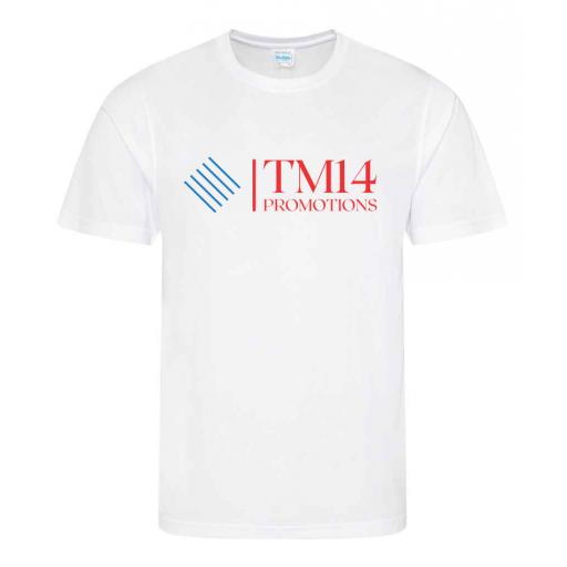 TM14 PROMOTIONS COOL T-SHIRT - WHITE