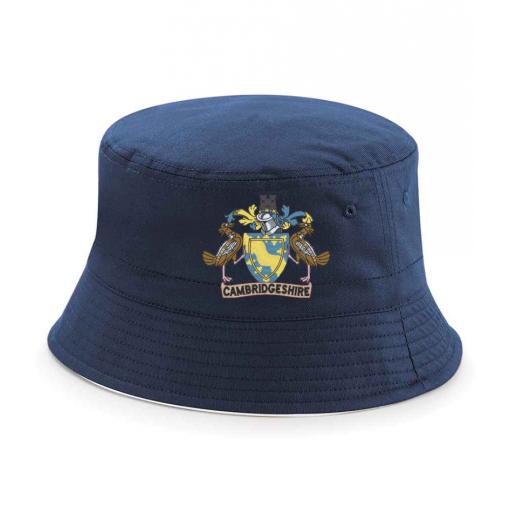 CAMBRIDGESHIRE COUNTY CRICKET CLUB BUCKET HAT