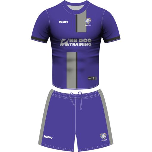 SANTOS AFC U13'S HYBRID MATCH SOCCER KIT S/S - SENIOR