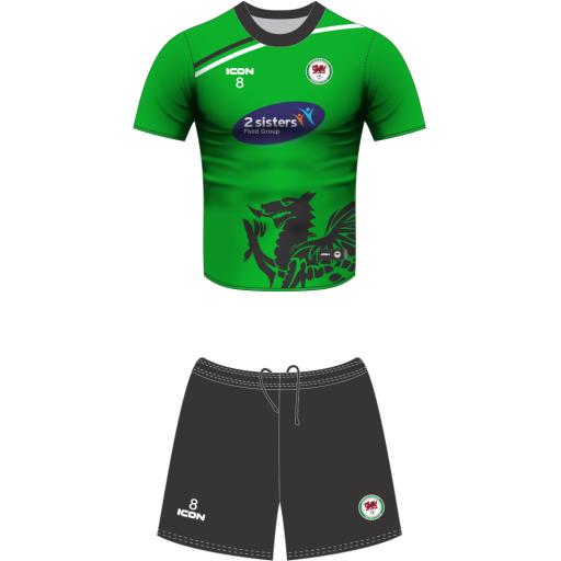 DEESIDE DRAGONS FC U11'S HYBRID MATCH SOCCER KIT S/S - SENIOR