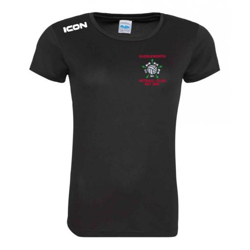 Saddleworth Netball Manager Training T-Shirt - Ladies Fit