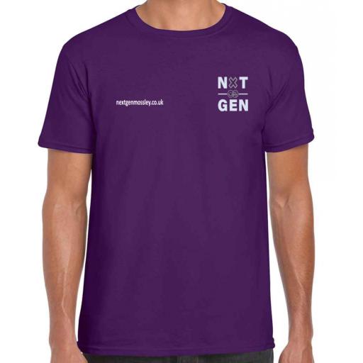 Next Gen Softsyle T-shirt Purple - ADULTS