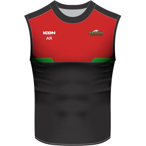 JAMIE'S CRICKET ACADEMY LAVIS SLEEVELESS T-SHIRT - SENIOR