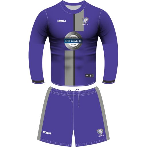 SANTOS AFC U11'S HYBRID MATCH SOCCER KIT L/S - SENIOR