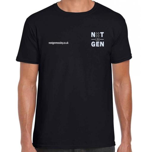 Next Gen Softsyle T-shirt - Black - ADULTS