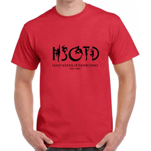HSOTD ADULTS T-SHIRT - RED