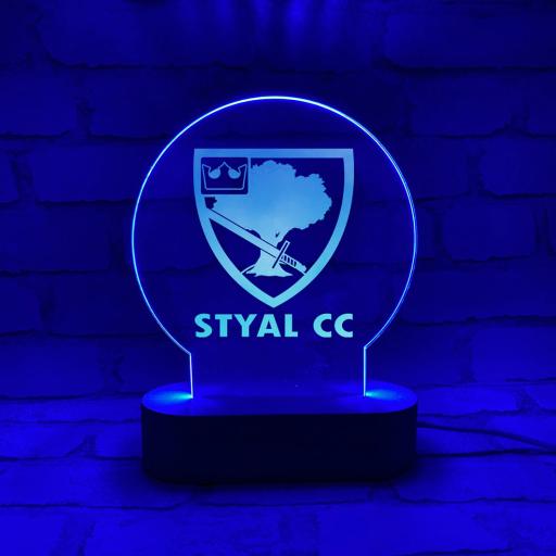 Styal Cricket Club Lightbox – Multicoloured