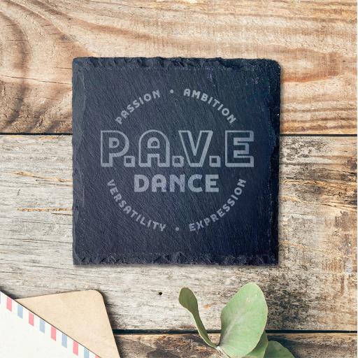 Pave Dance Slate Coasters (sets of 4)