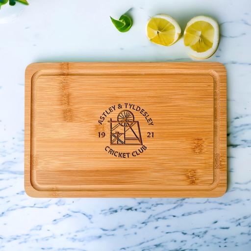 Astley & Tyldesley CC Wooden Cheeseboards/Chopping Boards