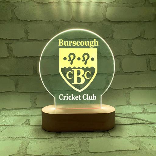 Burscough Cricket Club Lightbox – Multicoloured
