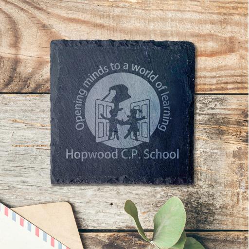 Hopwood Hall College Slate Coasters (sets of 4)