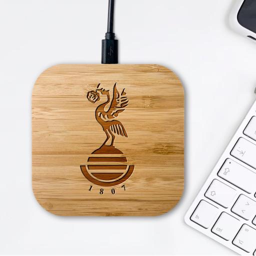 Liverpool CC Bamboo Wireless Chargers