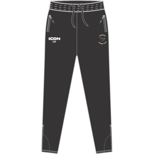 BAXENDEN CRICKET CLUB PERFORMANCE SKINNY FIT TRACK PANT - JUNIOR