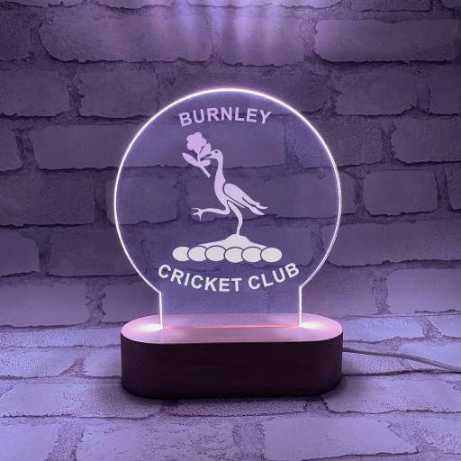 Burnley Cricket Club Lightbox – Multicoloured