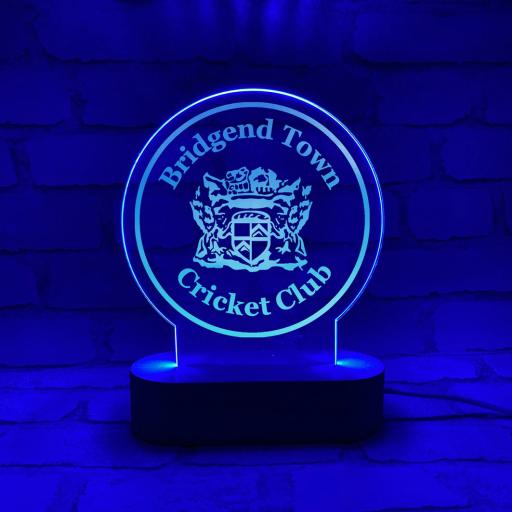 Bridgend Town Cricket Club Lightbox – Multicoloured