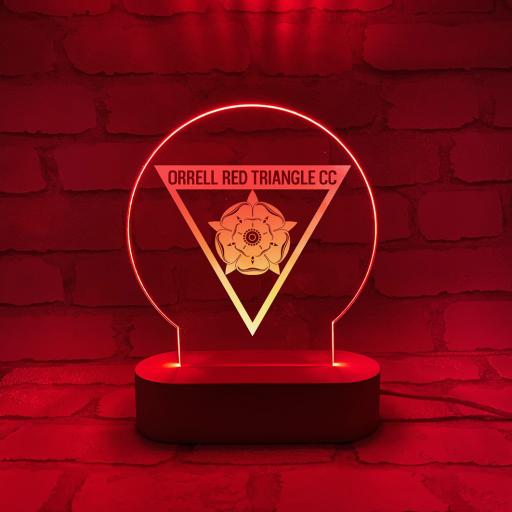 Orrell Red Triangle CC Lightbox – Multicoloured